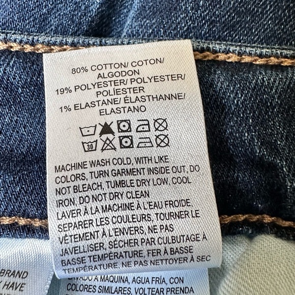 Lucky Brand Lolita Boot low-rise bootcut flare jeans – dark wash, sz 12/31R - Picture 7 of 7